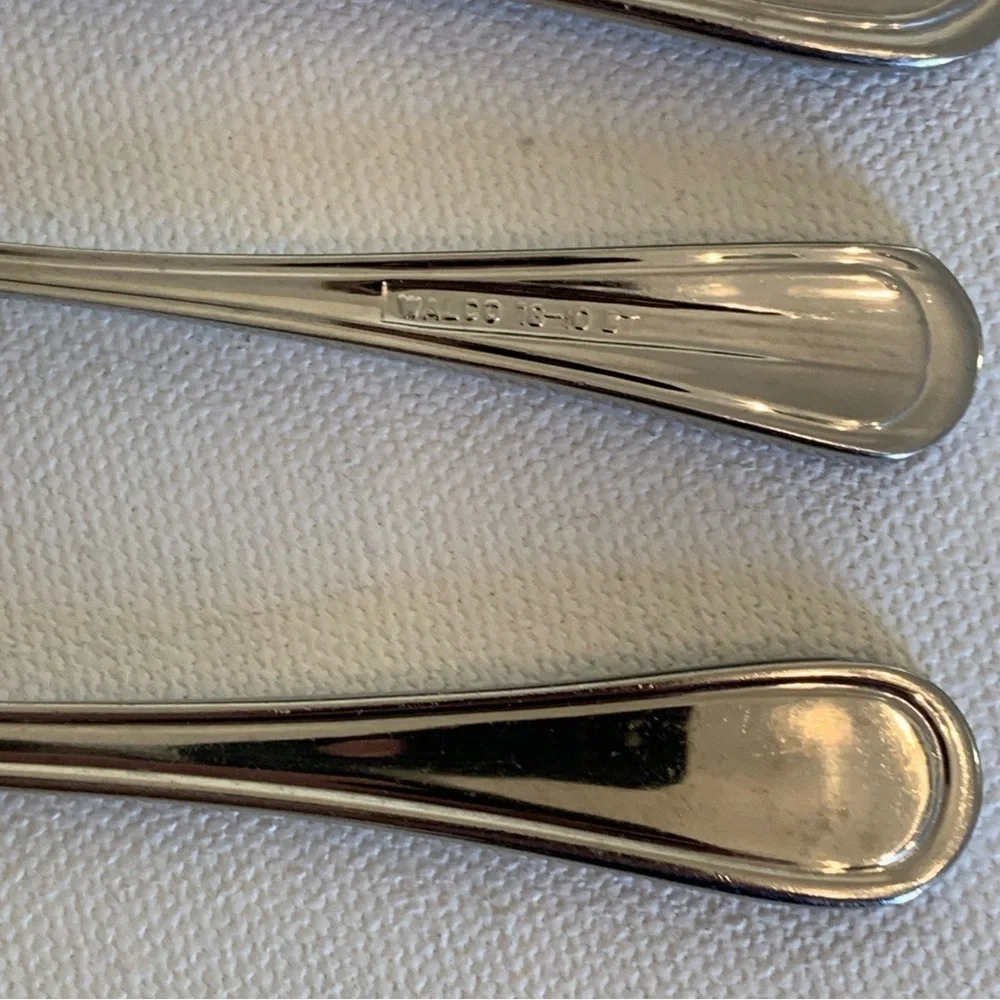Walco PACIFIC RIM Contemporary 5 Piece Spoons Forks W Mixed Brands Same Pattern